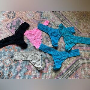 Lace panties bundle low cut m